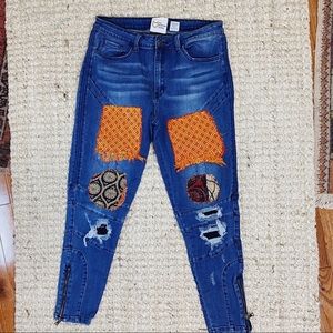 15 Urban- The Morgan Factory- Patch Pants
